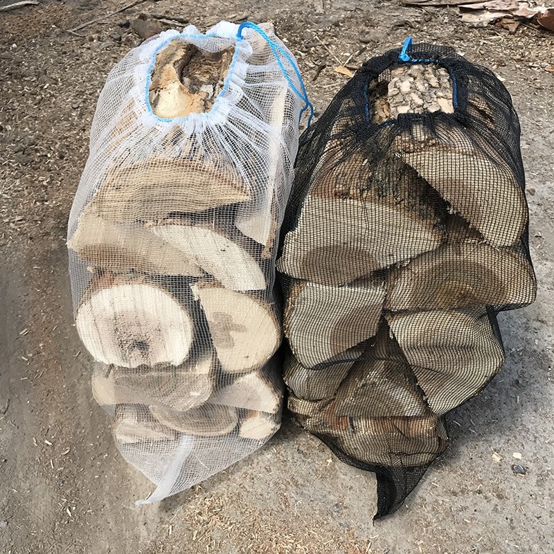 Monofilament Firewood Bags